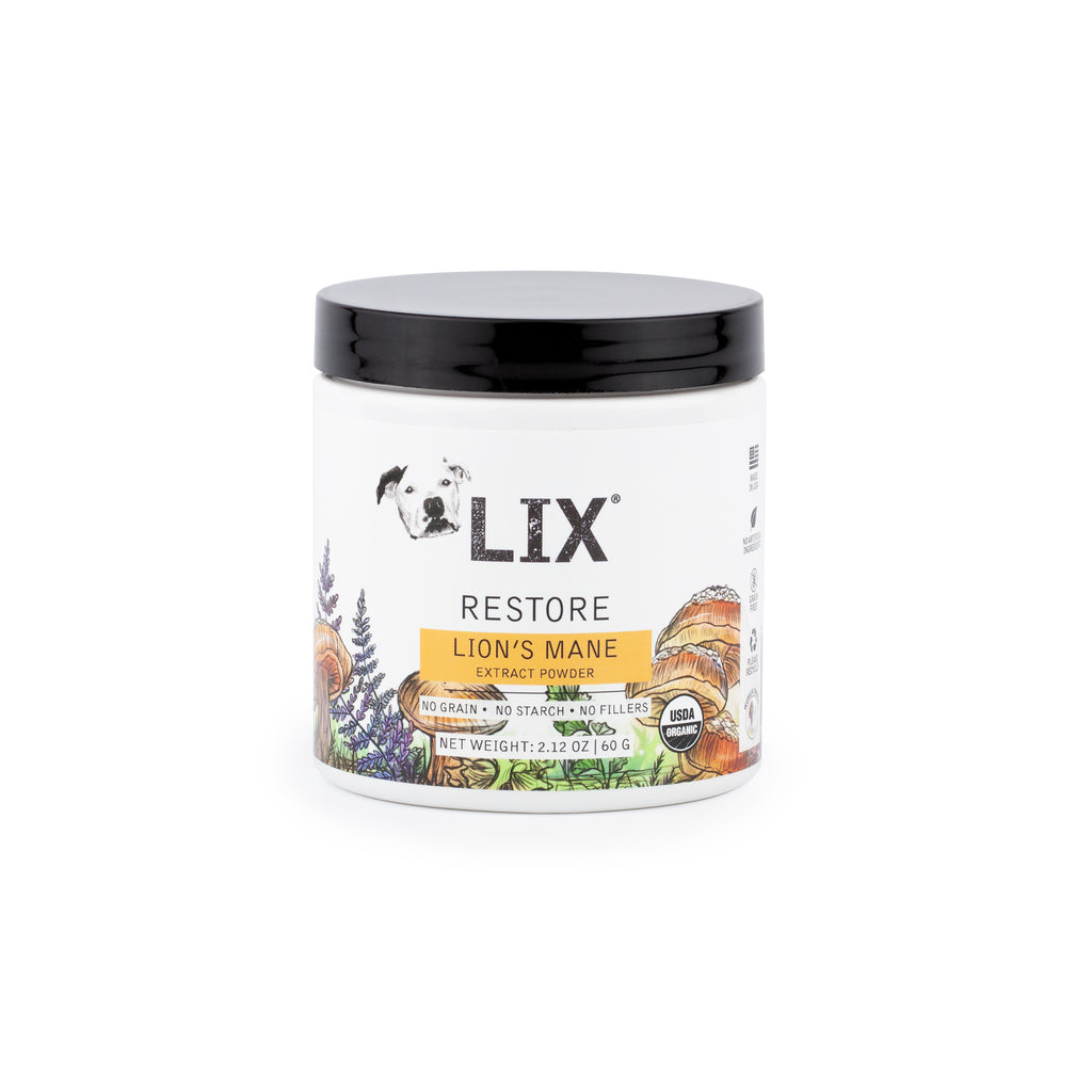 Wholesale 2 pack - RESTORE - Lion's Mane Extract Powder - 2.12oz - LIX