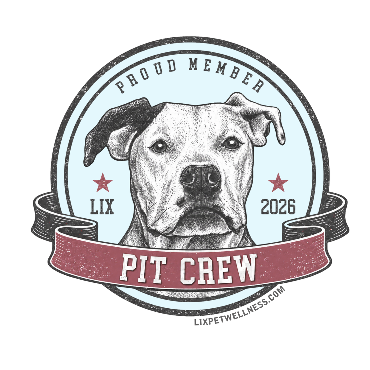 Pit Bull Awareness 2026 100% Donation Sticker
