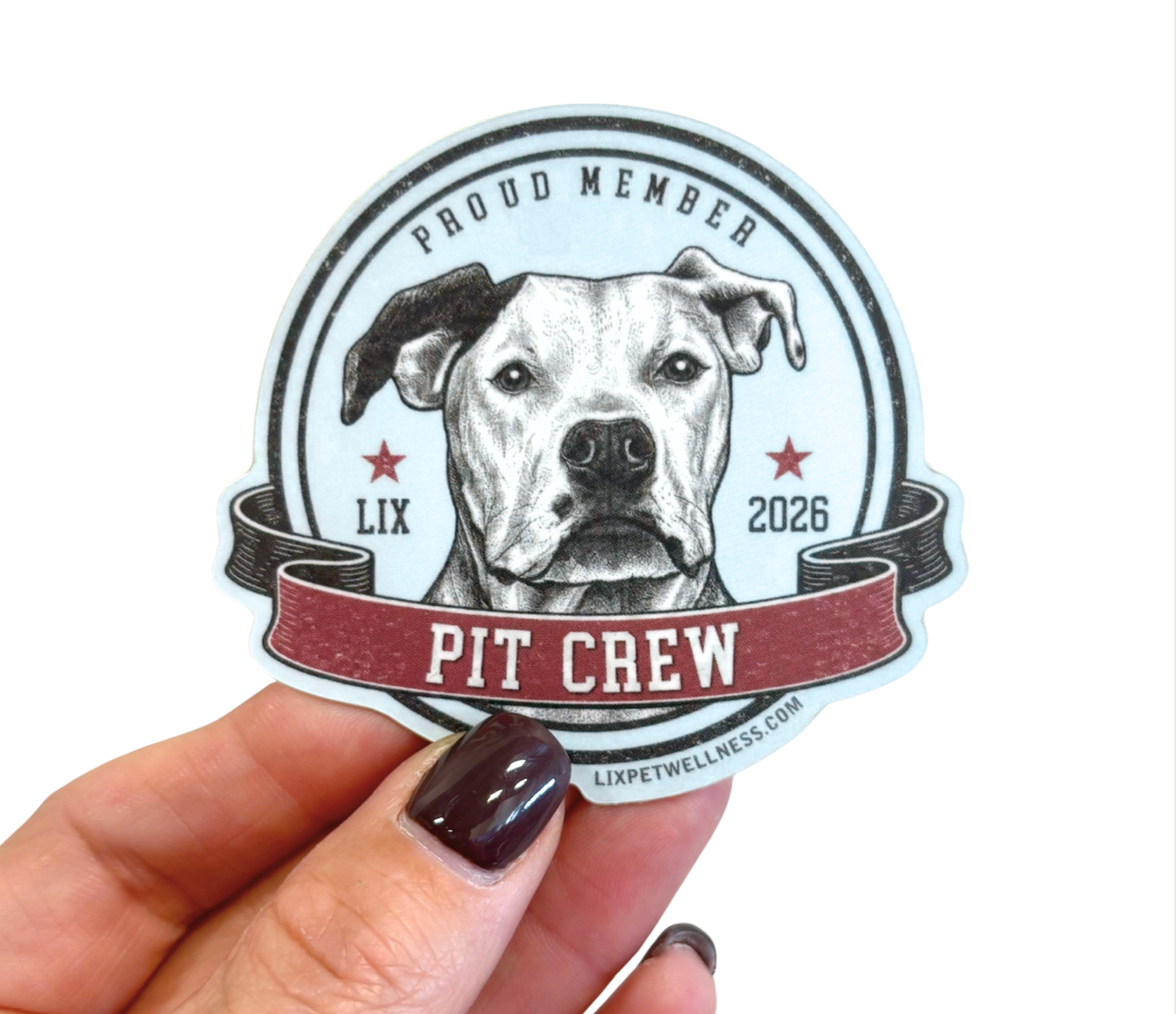 Pit Bull Awareness 2026 100% Donation Sticker