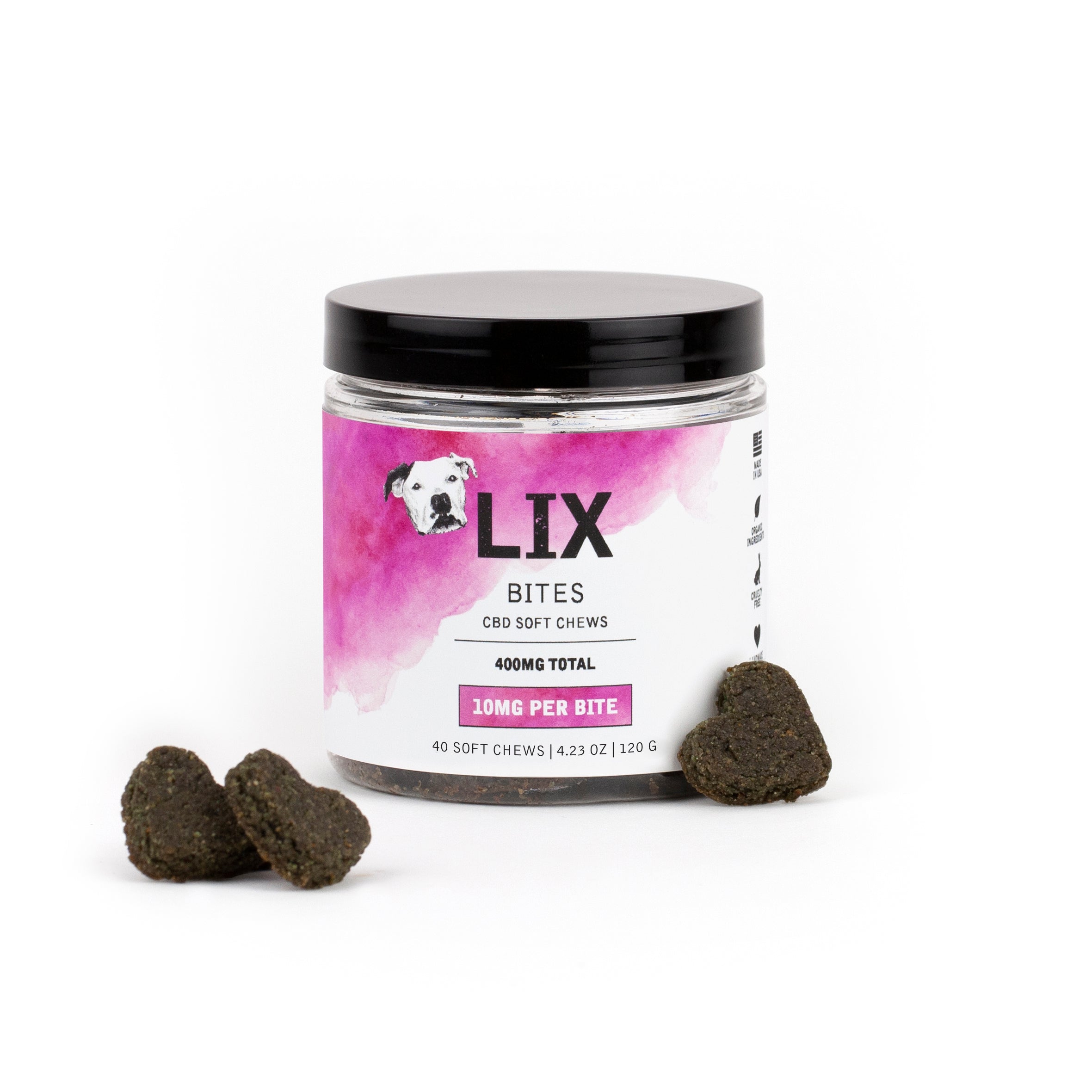 BITES - 400MG/10MG PER SOFT BITE – LIX