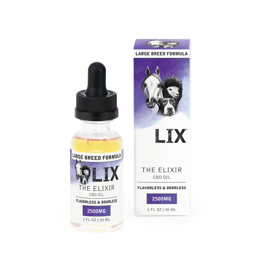 Wholesale 4 Pack <br> THE LARGE BREED ELIXIR - 2500mg - Natural Pet Lix